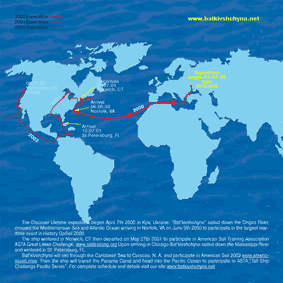 Expedition Map. Click to enlarge