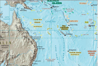 Stillehavet st for Australien - Klik p kortet for at se det i stort format